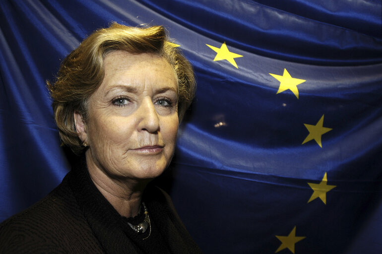 Foto 5: Avril DOYLE at the EP in Brussels.