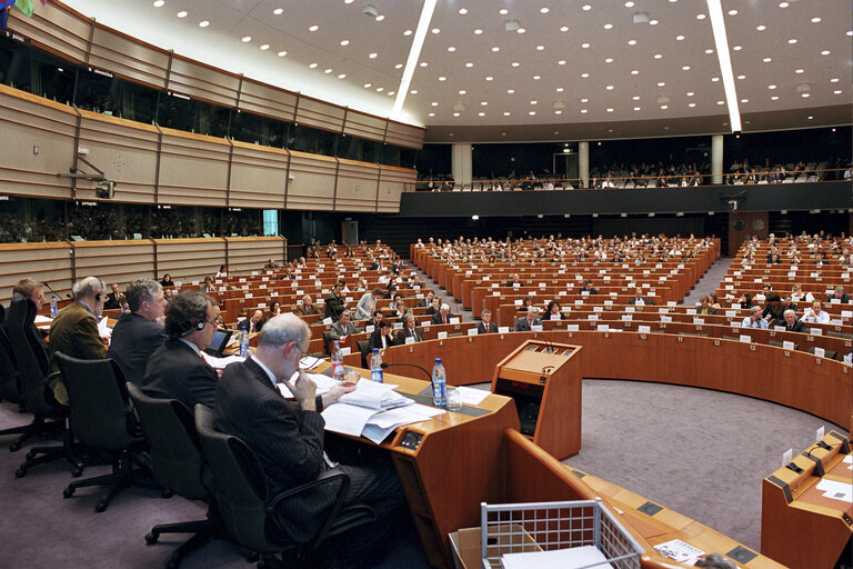 Photo 9: ENVI Committee meeting on the new REACH legislation.