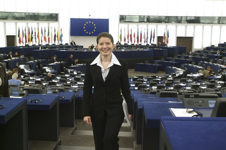 Fotografija 2: Portrait of MEP Monica Maria IACOB-RIDZI in Strasbourg