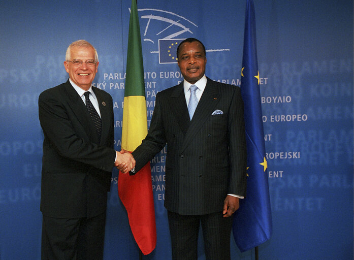 EP President meets with the President of Congo-Brazzaville.