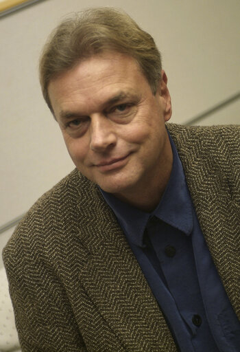 Frithjof SCHMIDT at the EP in Brussels.