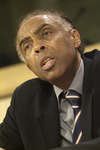 Φωτογραφία 2: Press conference with Gilberto GIL, Brazilian Minister of Culture, in Brussels