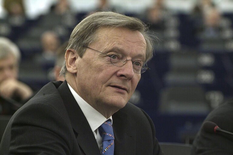 Fotografija 19: The Federal Chancellor of Austria in plenary session of the EP in Strasbourg.