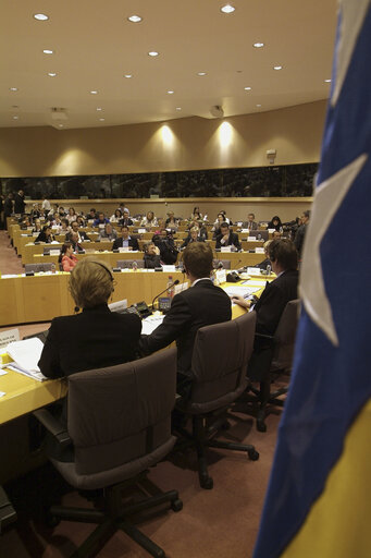 Fotografi 3: AFET Committee public hearing on the Dayton Agreement - Ten years after.