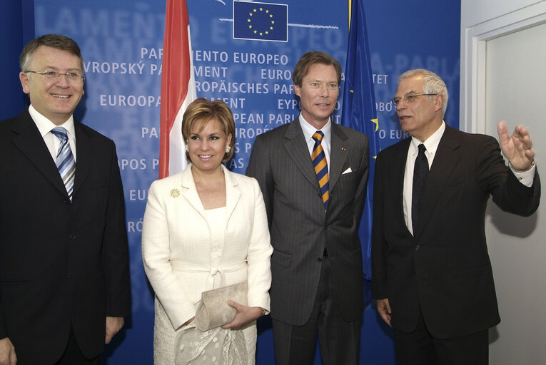 EP President meets with the Grand Duke of Luxembourg.