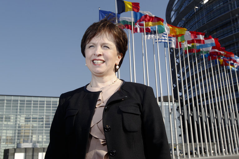 Nuotrauka 7: MEP Diane DODDS in Strasbourg