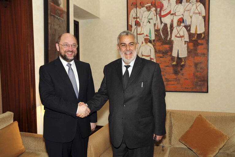 Foto 19: EP President during official visit in Rabat