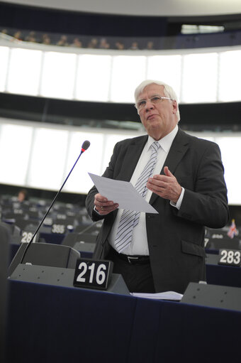 Plenary Session in Strasbourg - Week 11 - 2012