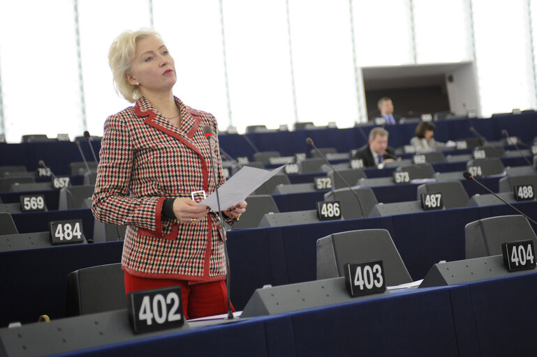 Plenary Session in Strasbourg - Week 11 - 2012