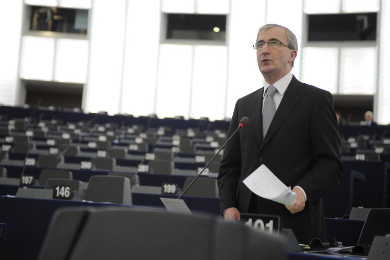 Photo 49: Plenary Session in Strasbourg - Week 11 - 2012