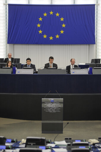 Снимка 32: Plenary Session in Strasbourg - Week 7 - 2012