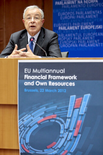 Photo 11: Conference : EU Multiannual Financial Network and Own Resources