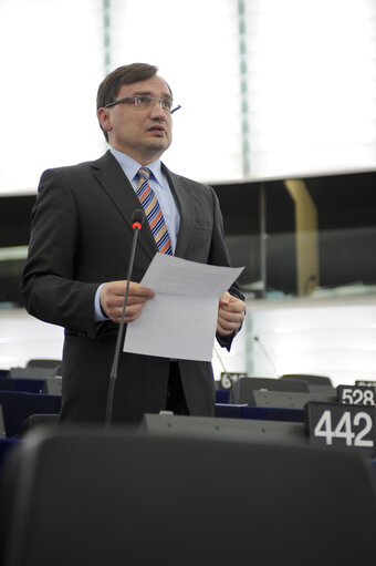 Photo 4 : Plenary Session in Strasbourg - Week 11 - 2012