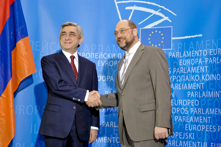 Foto 12: EP President meets with president of Armenia