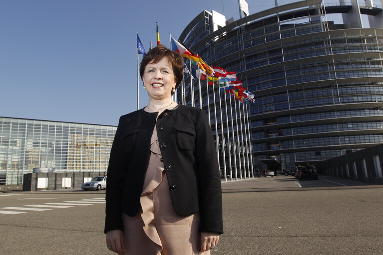 Nuotrauka 12: MEP Diane DODDS in Strasbourg