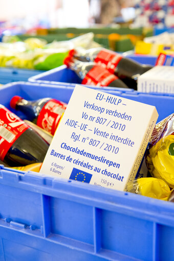 Food Bank - Distribution of food parcels