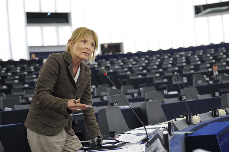 Foto 38: Plenary Session in Strasbourg - Week 11 - 2012