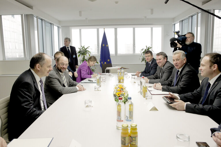 Foto 2: EP President meets with President of Hungary