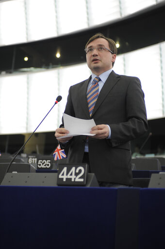 Photo 5 : Plenary Session in Strasbourg - Week 11 - 2012