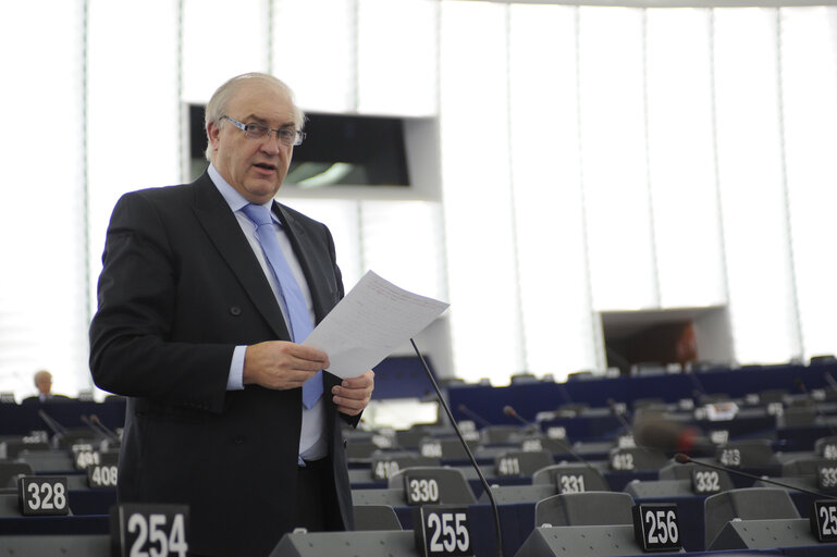 Plenary Session in Strasbourg - Week 11 - 2012