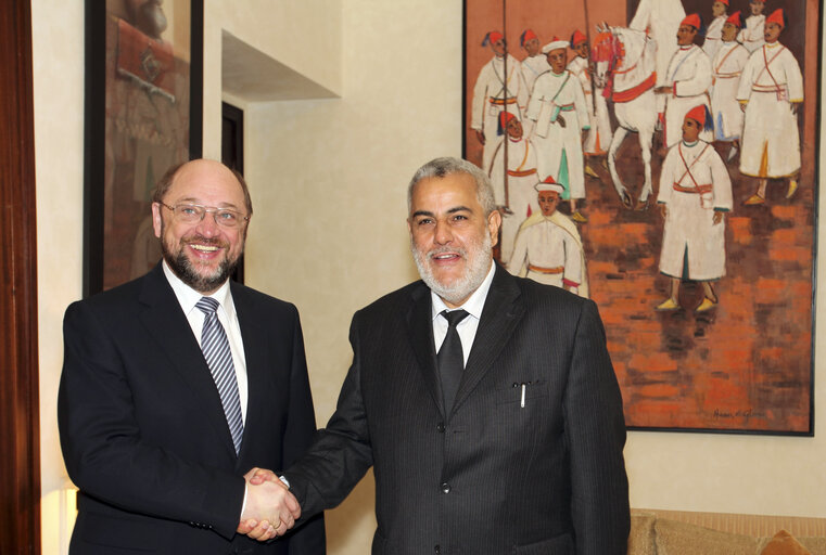 Foto 16: EP President during official visit in Rabat