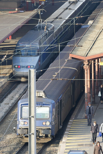 Fotografia 6: Single European Railway Area in Strasbourg