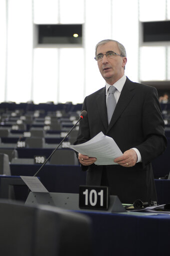 Photo 2 : Plenary Session in Strasbourg - Week 11 - 2012