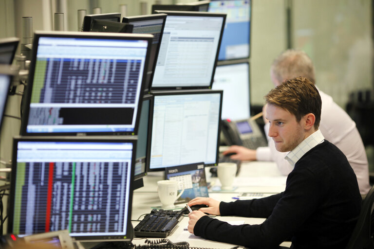 Fotogrāfija 1: Intercontinental Exchange offices in the city of London