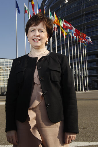 Nuotrauka 11: MEP Diane DODDS in Strasbourg