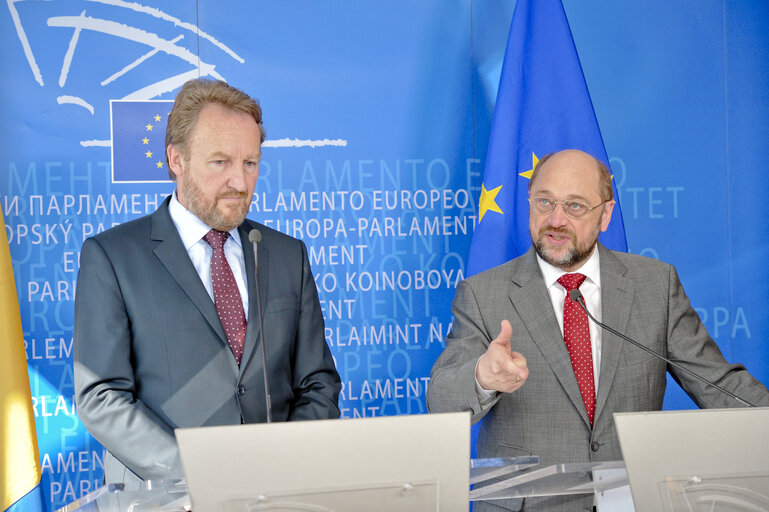 Fotografia 1: EP President meets with Chairman of the Presidency of Bosnia and Herzegovina.