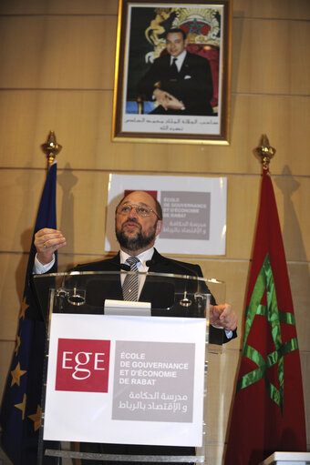 Suriet 15: EP President during official visit in Rabat