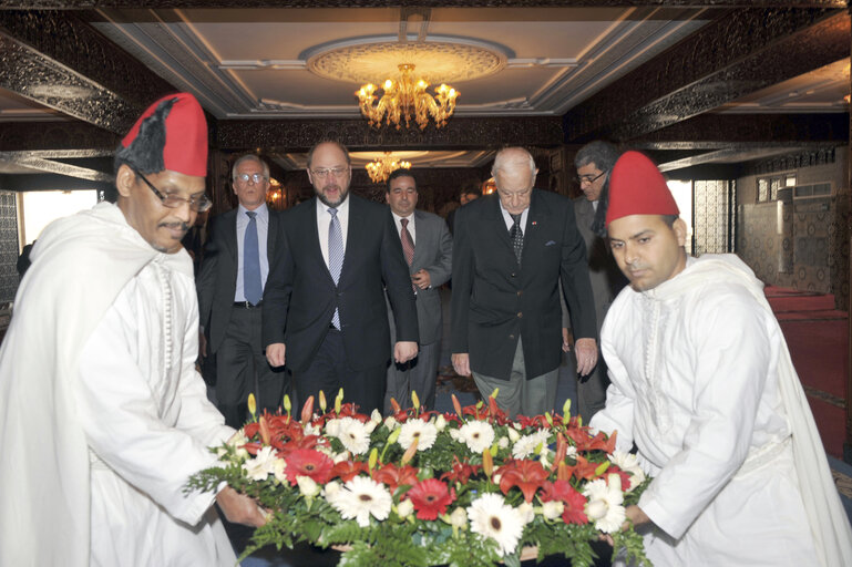 Foto 14: EP President during official visit in Rabat