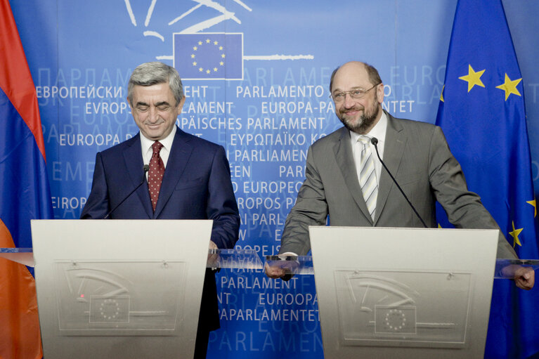 Foto 9: EP President meets with president of Armenia