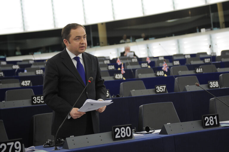 Photo 29: Plenary Session in Strasbourg - Week 11 - 2012