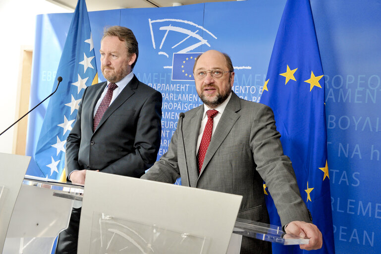 Fotografia 6: EP President meets with Chairman of the Presidency of Bosnia and Herzegovina.