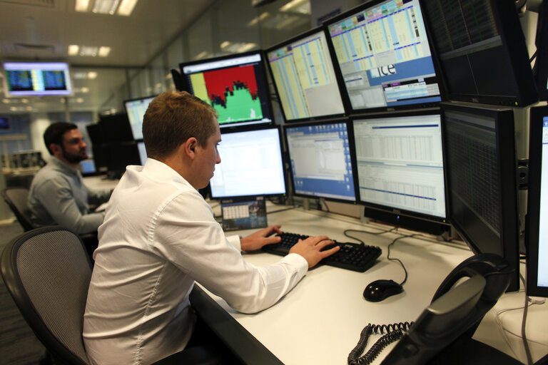 Fotogrāfija 4: Intercontinental Exchange offices in the city of London