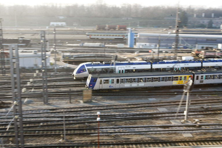 Foto 8: Single European Railway Area in Strasbourg