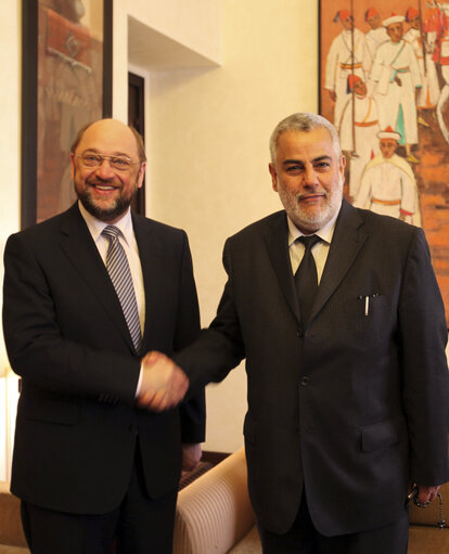 Foto 13: EP President during official visit in Rabat