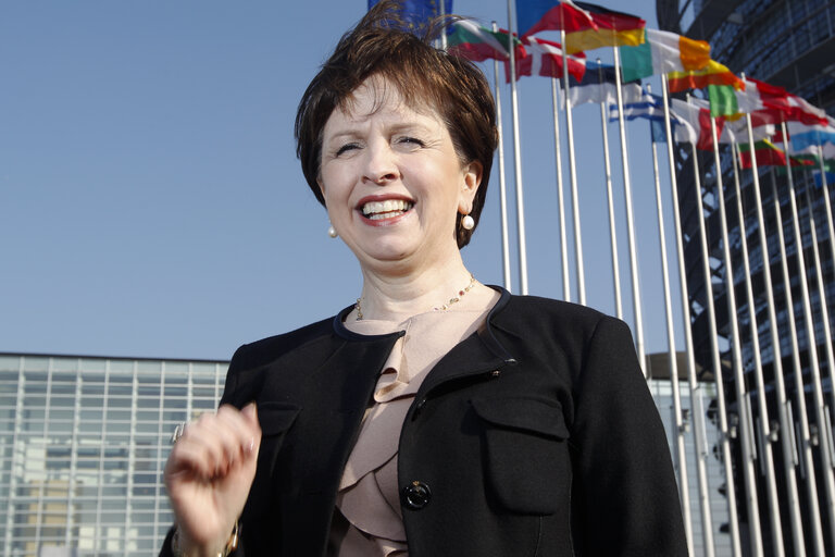 Nuotrauka 8: MEP Diane DODDS in Strasbourg