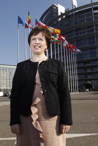 Nuotrauka 13: MEP Diane DODDS in Strasbourg