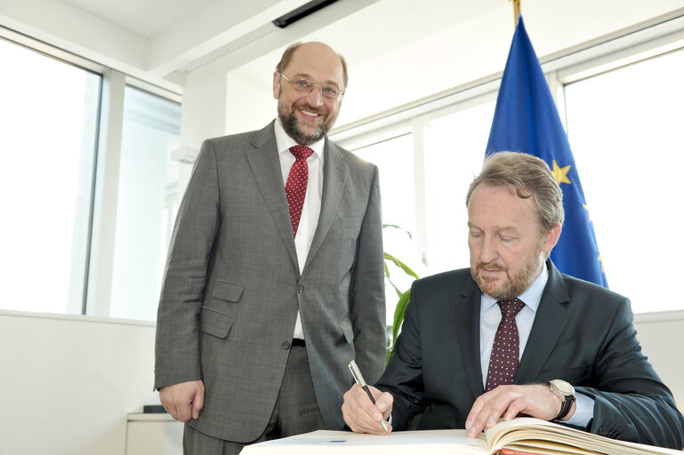 Fotografia 9: EP President meets with Chairman of the Presidency of Bosnia and Herzegovina.