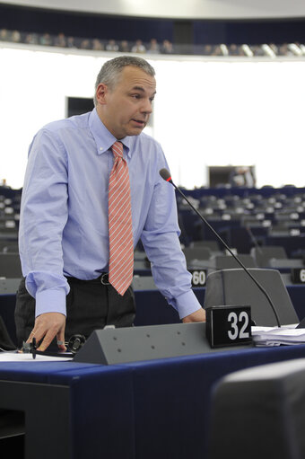 Photo 9 : Plenary Session in Strasbourg - Week 11 - 2012