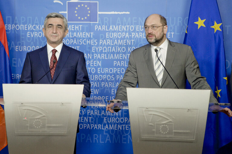 Foto 10: EP President meets with president of Armenia