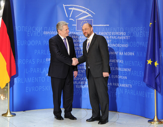 Fotografia 5: EP President meets with President of the Federal Republic of Germany