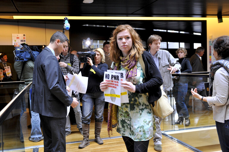 Foto 15: Demonstration against the PNR agreement