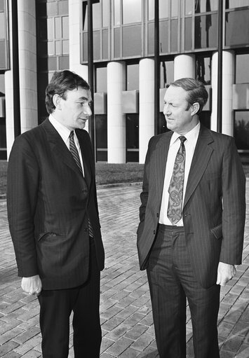 MEP The Lord O'HAGAN receives guests at the European Parliament in Strasboug