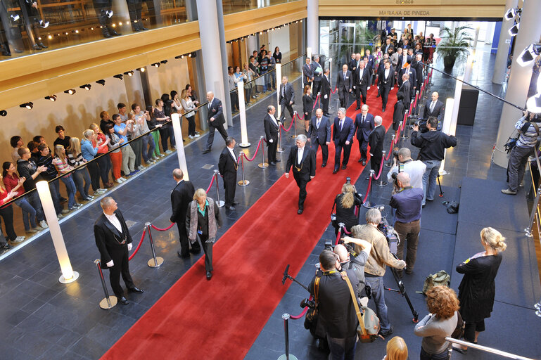 Φωτογραφία 23: EP President welcomes the President of the Federal Republic of Germany