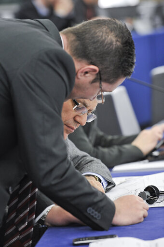 Photo 1: Plenary Session in Strasbourg - Week 16 - 2012