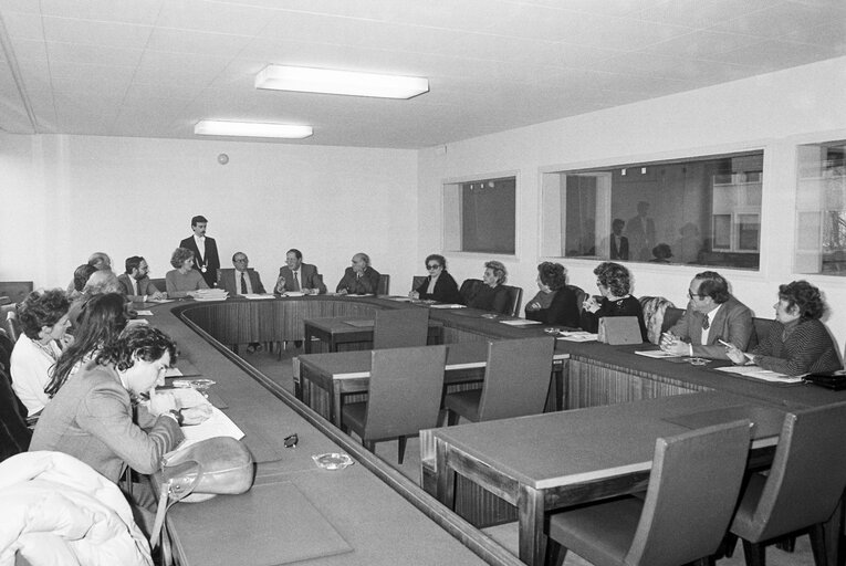 Fotografie 2: Meeting at the European Parliament