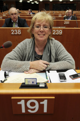 Fotografie 8: Lena EK  at the EP in Brussels.